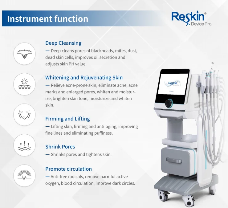 Spa Skin Care Microdermabrasion Aqua Peel Cleaning Hydro 6 In1 Beauty Facial Machine Hydra Beauty Machine