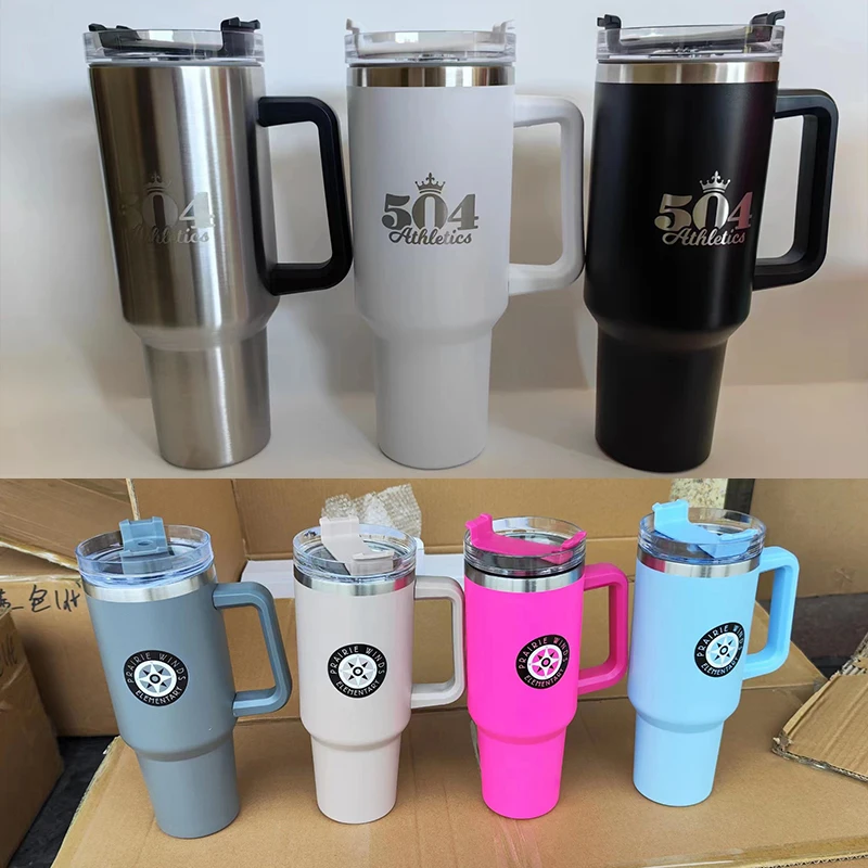 40oz Double Wall Stainless Steel 304 Vacuum Insulated Kids Sports Water Bottle with Straw Lid