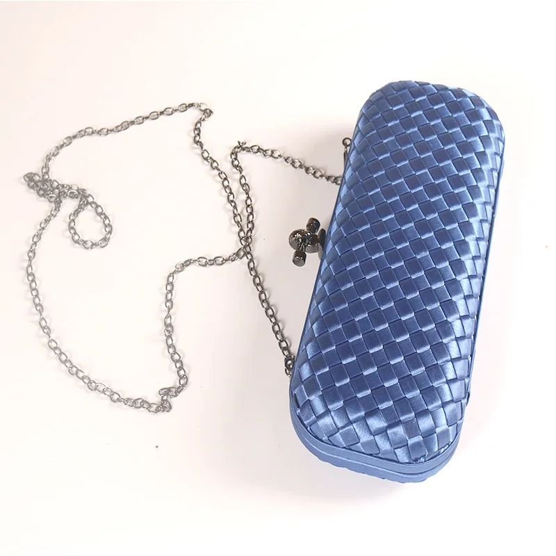 new microfiber woven dinner bag clutch ladies handbag dress evening women bag small