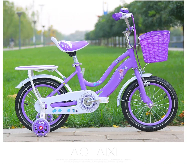 Istaride 12 14 16 18 20 24 Inch Bike Boys For Kids Baby  4 Wheel Girls 2 3 6 Year Old Bicycle Toddler Cycle Toy Wholesale