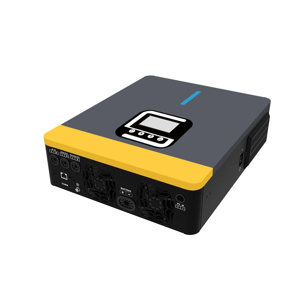 24V Single Phase Frequency Inverter 4.2KW 4200W Hybrid Inverter 230VAC for Home Use On Off Grid Inverter