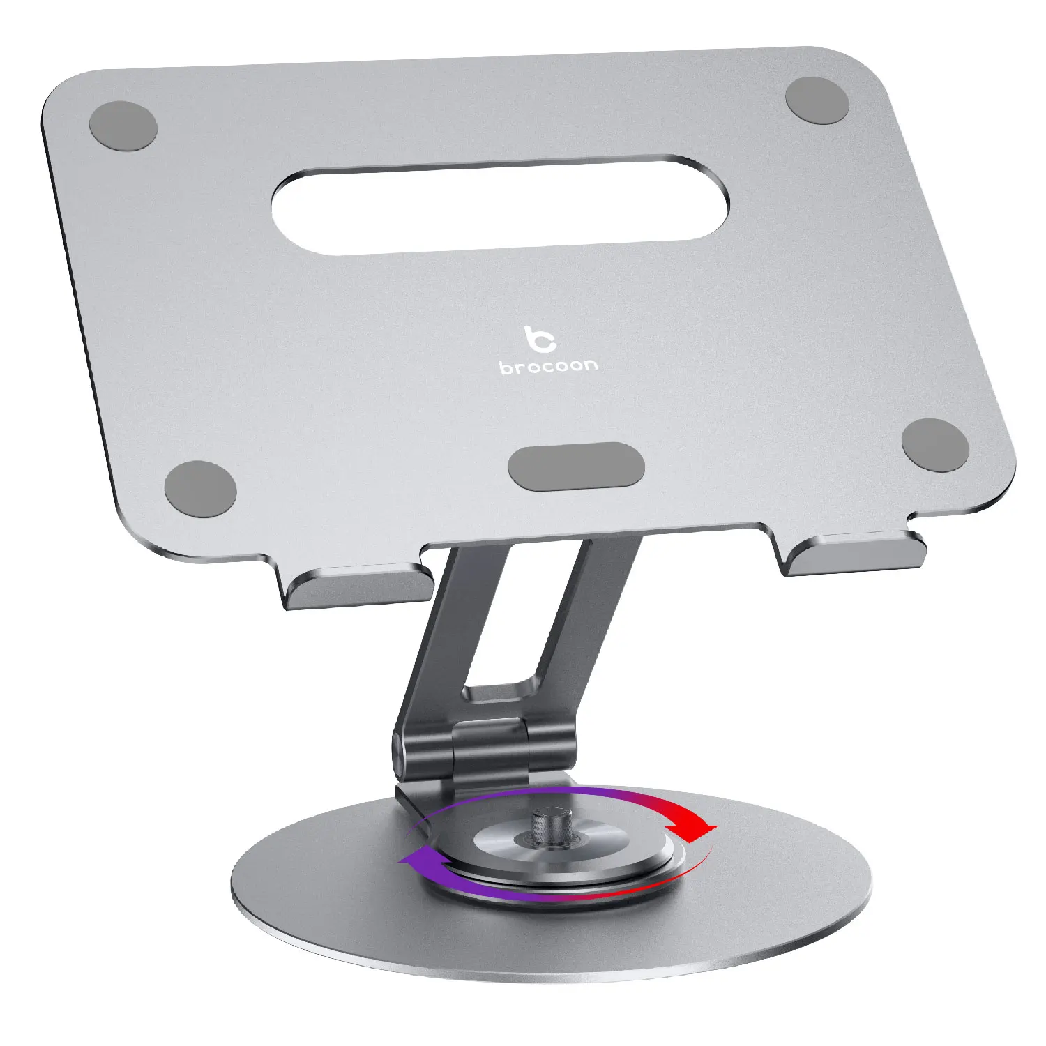 height adjustable laptop stand 360 rotation multi-functional portable notebook stand holder for macbook