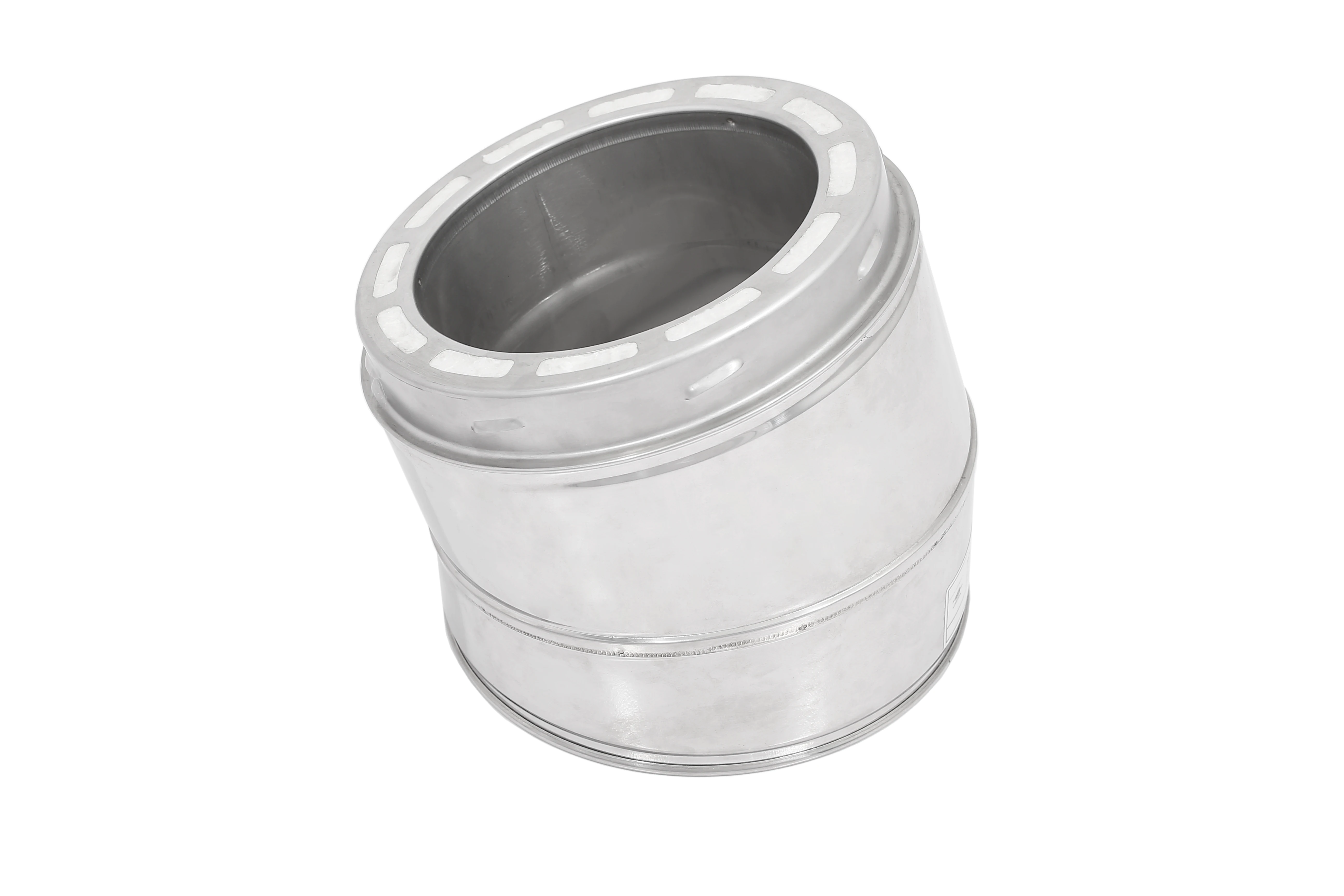 CE stainless steel spigot lock stove chimney flue pipe
