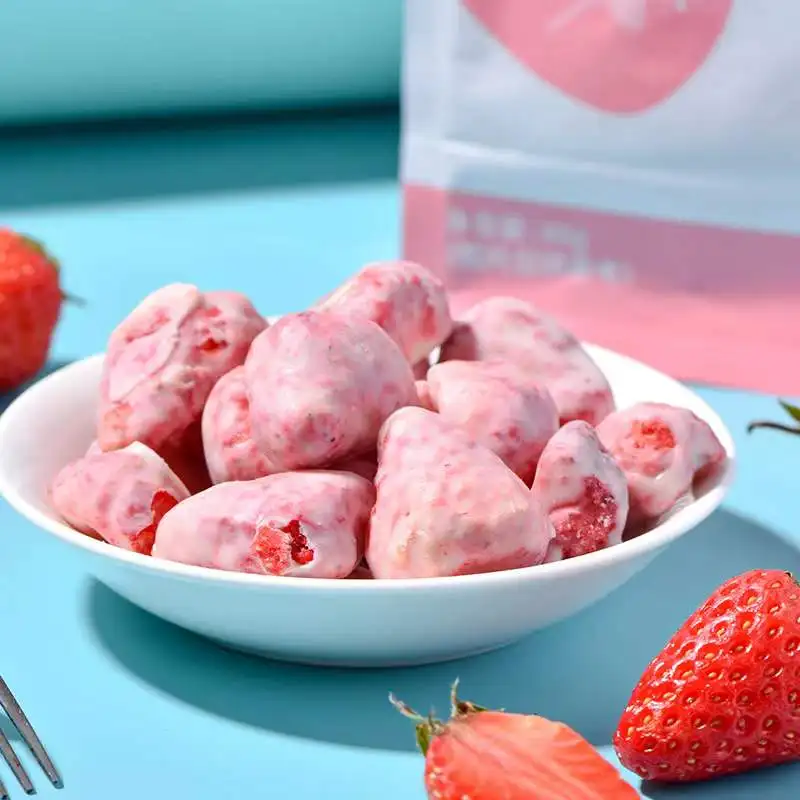 38 г OEM органического высокое питание клубники сухая заморозка