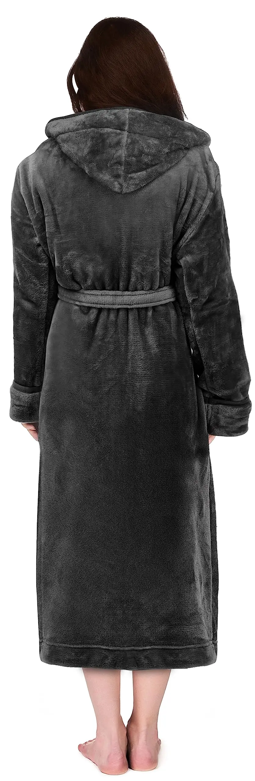 Coral fleece bathrobe colorful soft quick drying polyester flannel fleece women bathrobes luxury