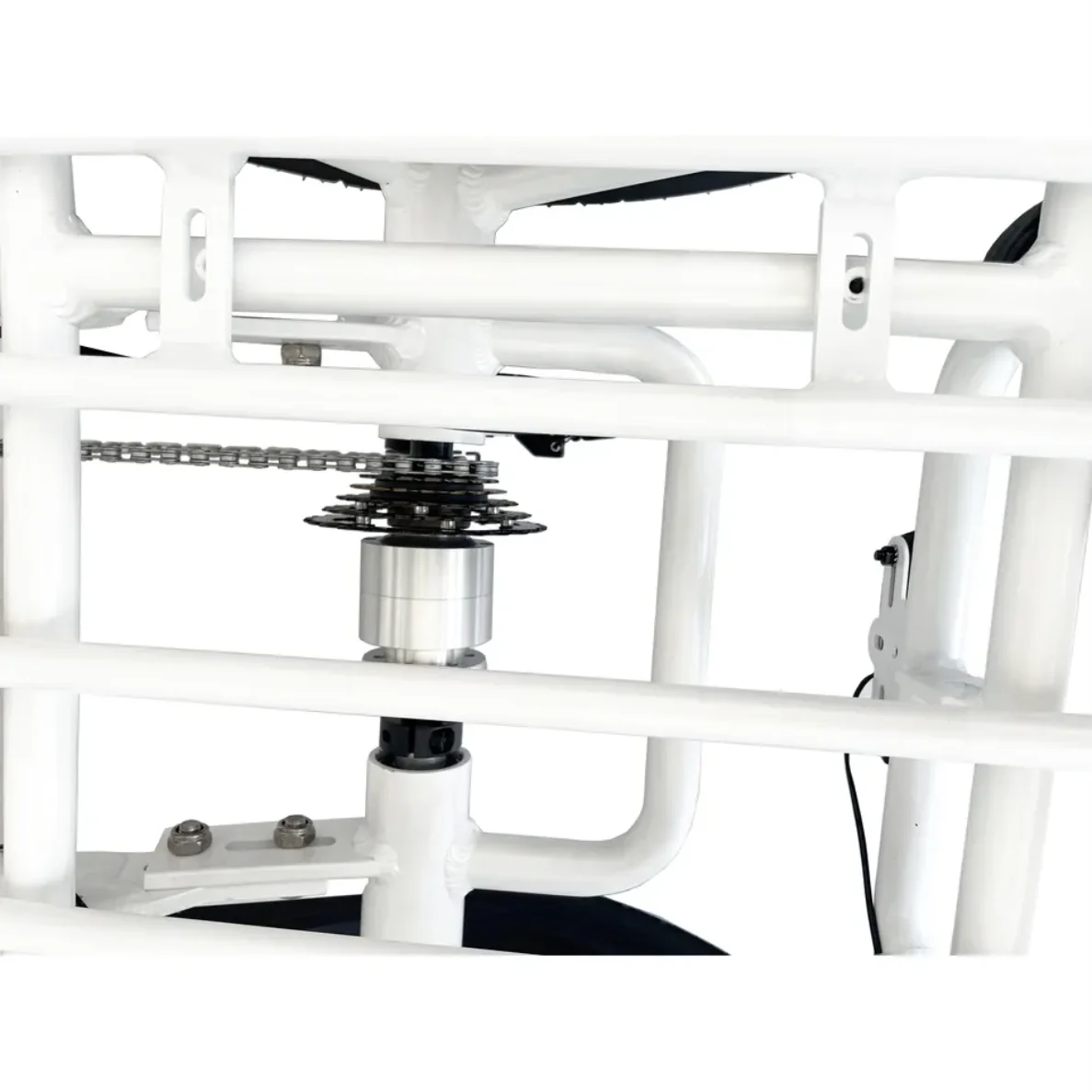 Multi-purpose differential for electric power tricycle electric bike food cart