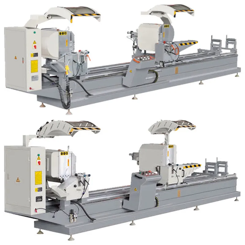 Best Price Automatic 2 Head CNC Window Door Making Machine Of Window Frame Saw