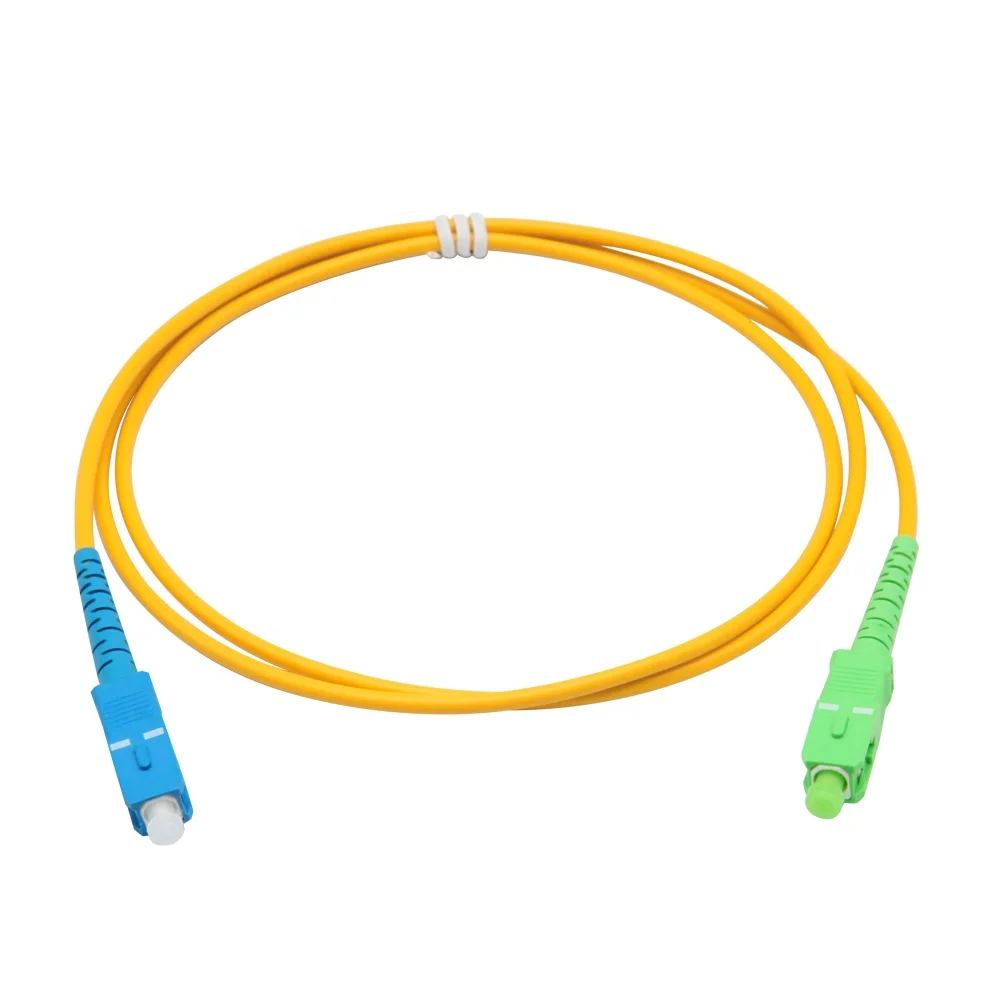 Factory Price fiber patch cord aqua sc/apc-sc/ups 18m 3m 0.25 10g fiber optic ftth patch cord