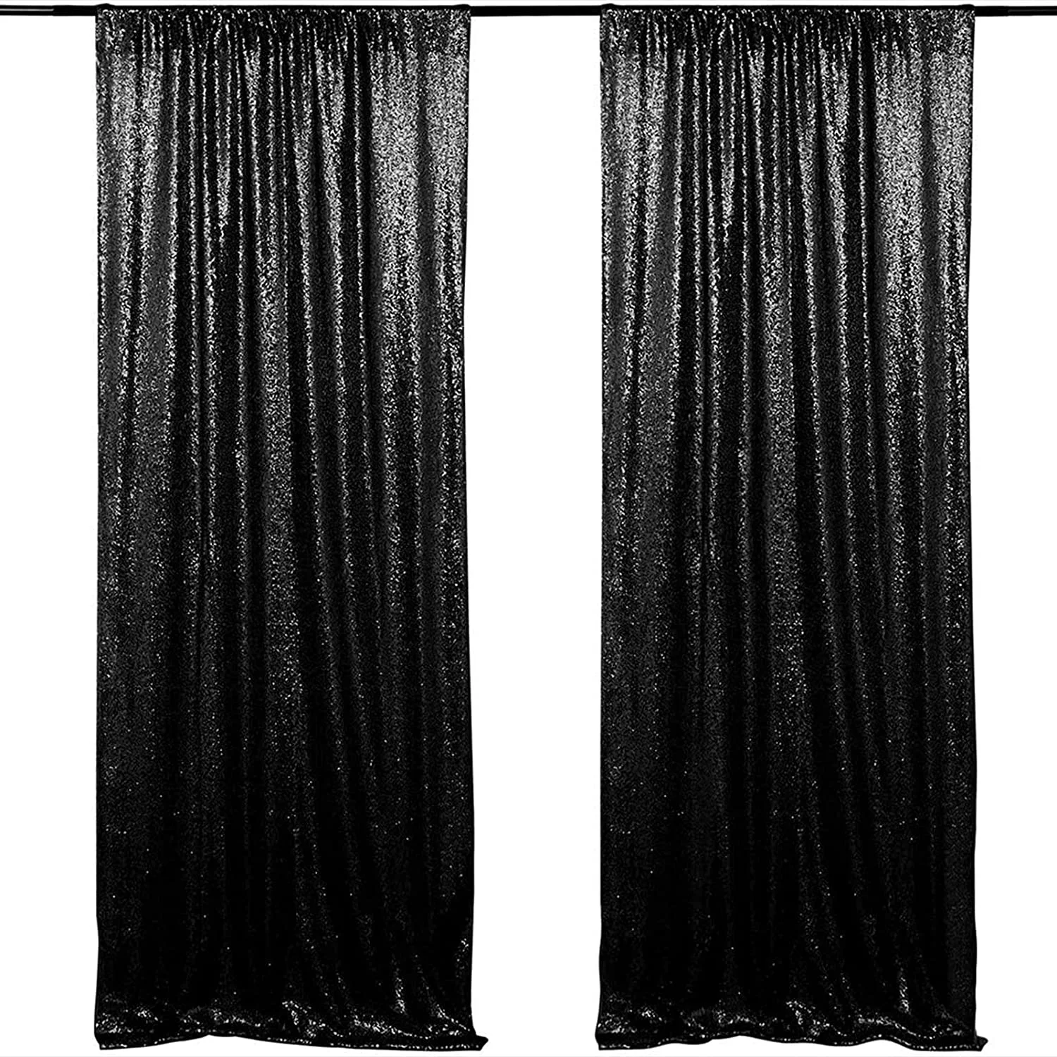 Weekly Deal Sequin Glitter Gold Backdrop Curtain Drape for Wedding Decoration