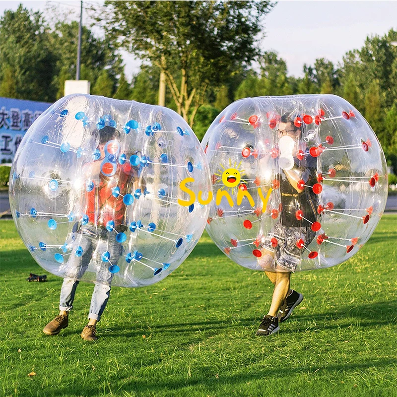 inflatable adult body zorb soccer human bubble bumper ball for football