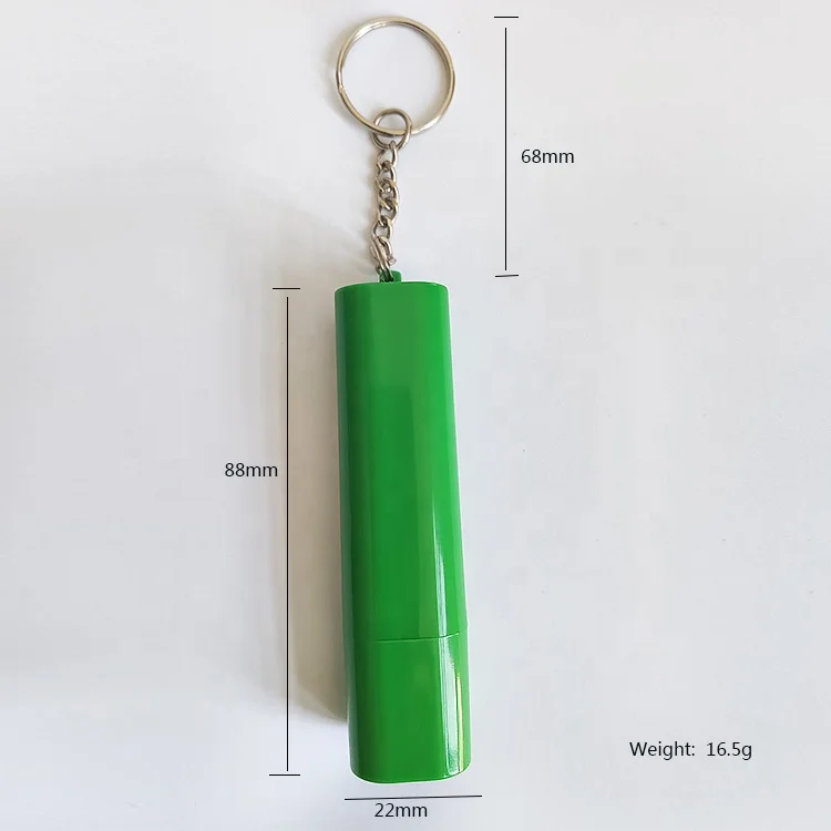 Customize Logo and color portable 4pcs Mini capacity ABS plastic Smoke can Cigarette Case with Key Ring Pocket cigarette box