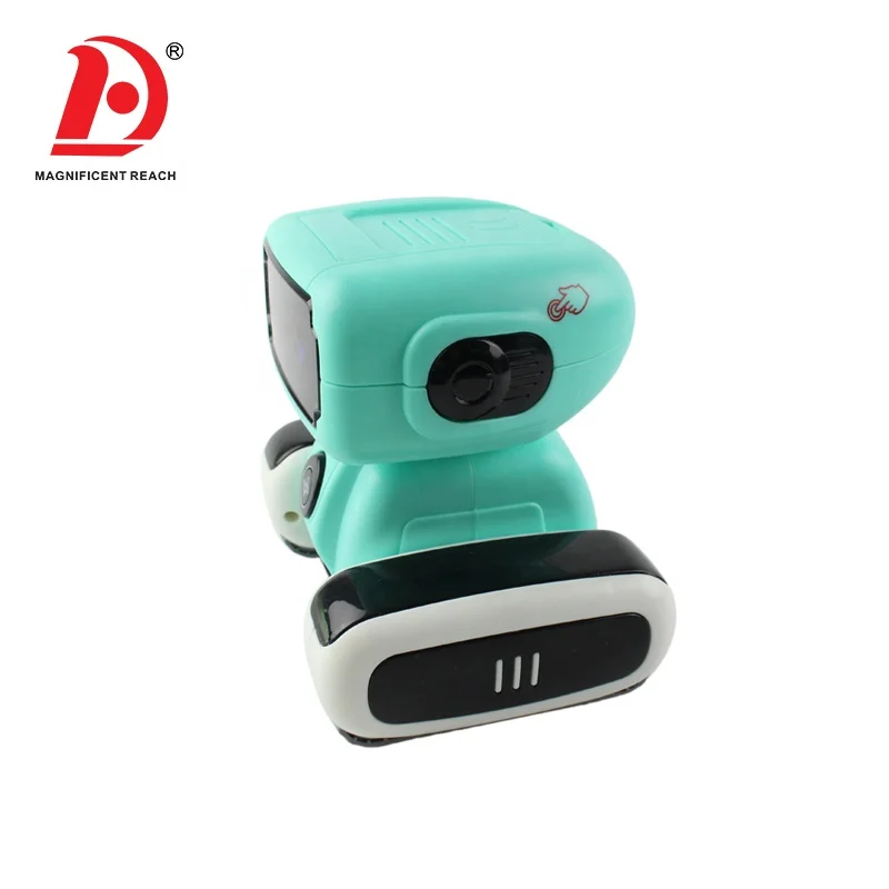 HUADA 2021 B/O Children Educational Plastic Musical Interactive Intelligent Smart Touch Sensor Talking Robot Toy