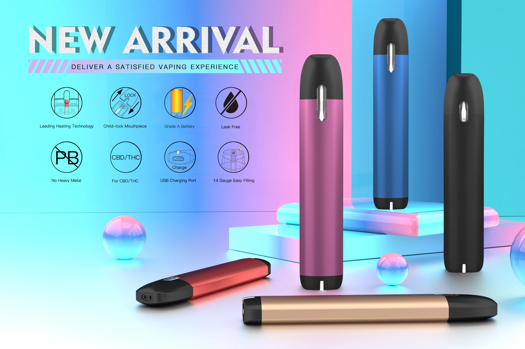 Частная модель электронной сигареты CBD Vape Pen вапорайзер устройство для