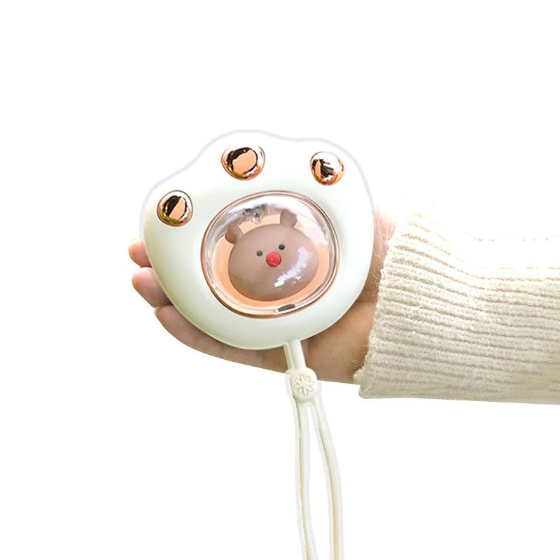 2021 new warm winter cute pet cat paw hand warmer USB charging long-lasting insulation small mini warm gift