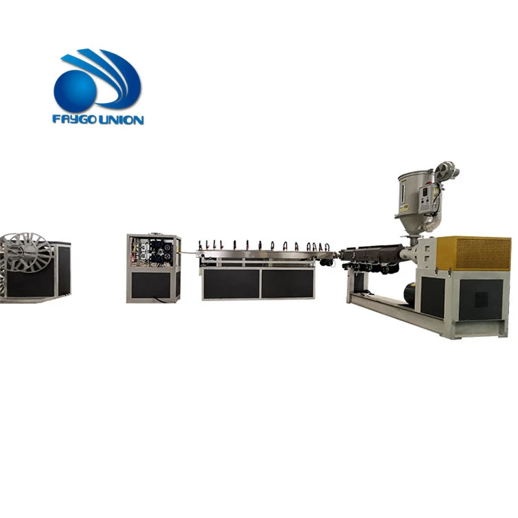 pvc garden spiral flexible Single Wall hose pipe making machine
