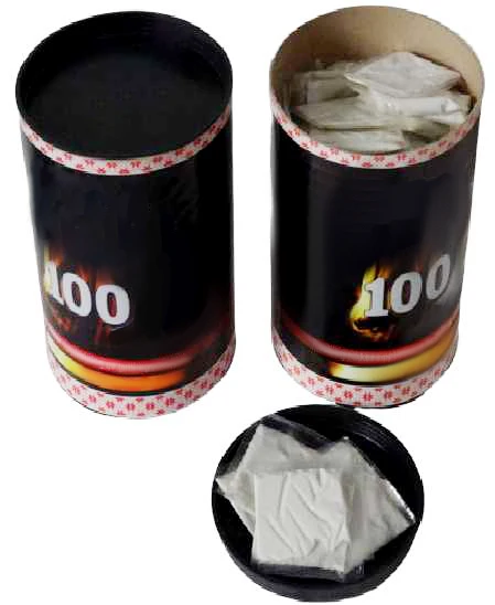 Белый огонь, зажигание, маленькие белые зажигательные Восковые Блоки, аксессуары для кемпинга, походов, природы