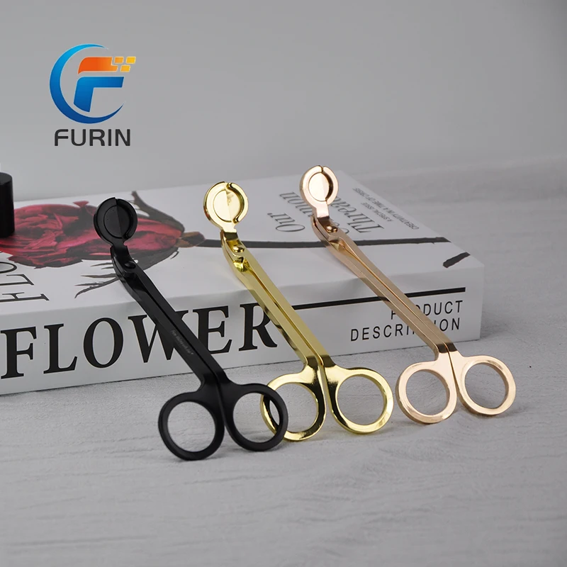 Candle Accessories Set High Quality Trimmer Cutter Stainless Steel  Candle Wick Bell Snuffer
