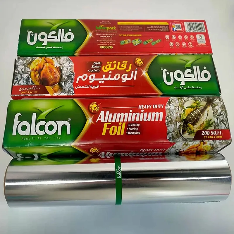 Food Aluminium Foil 1 Kg Net 18 Micron Aluminium Foil Packaging