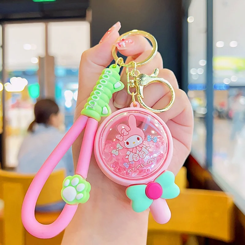 DL1230 Cartoon Sanrioed Big-eared Dog Mosquito Repellent Aromatherapy Key Chain Car Key Pendant Student Backpack