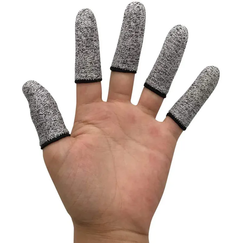 Reusable Cut Resistant Protector Anti Cuts Sculpture Covers Kitchen Work Finger Cots