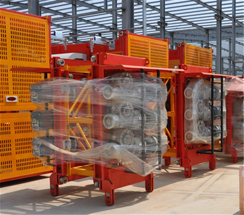 1 ton 2 ton 3 ton hoist construction passenger & material hoist SC100 SC200 SC300