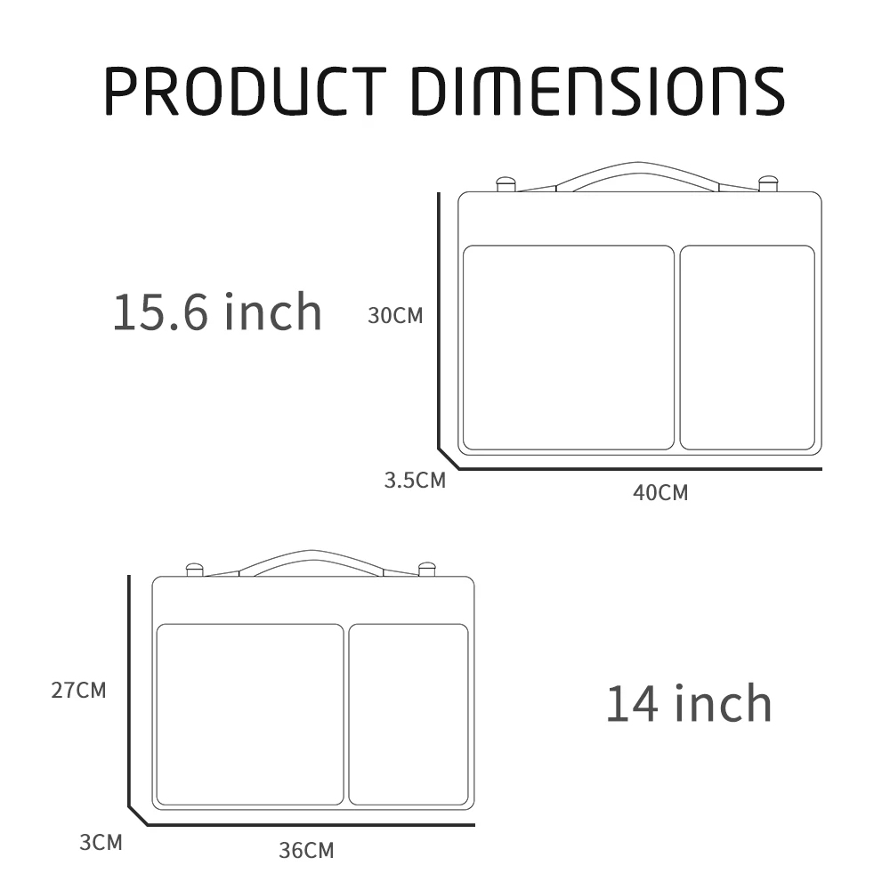 Large capacity Portable Shockproof Waterproof 14 Inch 15.6 Inch Laptop Shoulder Bag Laptop Bag Briefcase Available In Custom