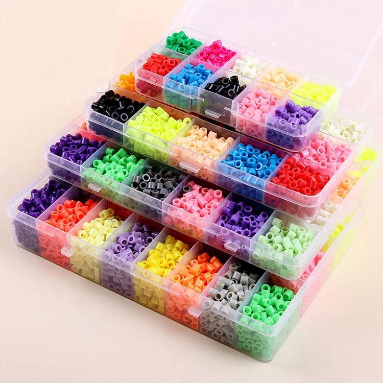 High quality 36 colored hama beads box set diy perler beads 5mm