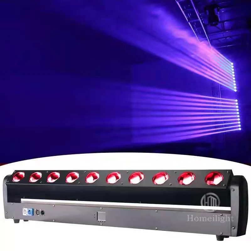 OEM Dage stage lighting 10*40W led beam movinghead bar for luces dj night club lights