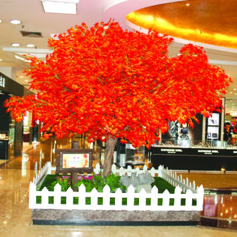 waterproof Artificial led christmas light maple trees for outdoor park street