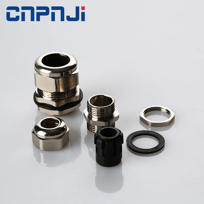 Взрывозащищенный, под заказ, хорошее качество, Метрическая M Sizenickel, латунная кабельная втулка