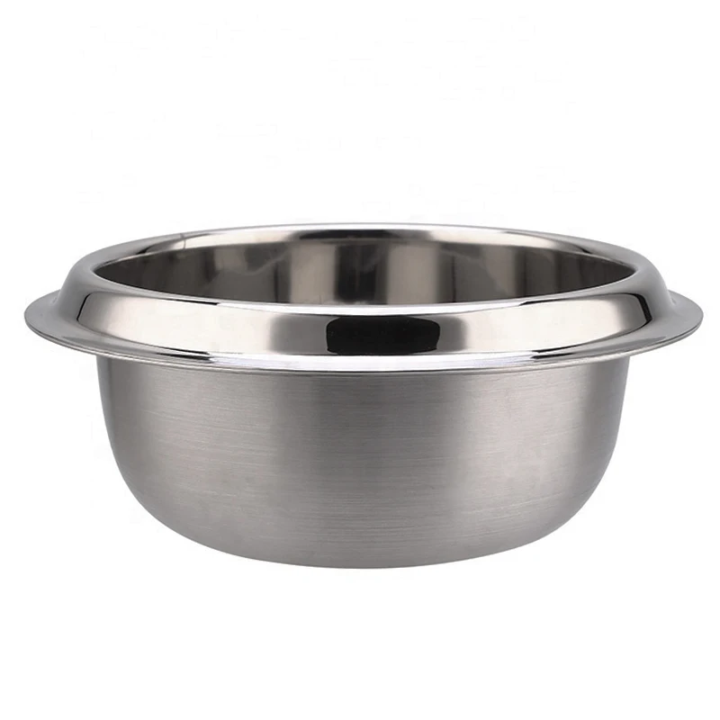 Metal Cooking Soup Pot 16cm 20cm Dia Oven Custom Stainless Steel Rice Pot With Glass Lid