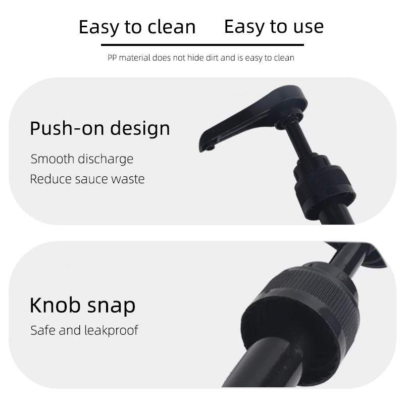 31mm 5cc dosage dishwashing cooling sauce dispenser pump food grade ketchup lotion pump