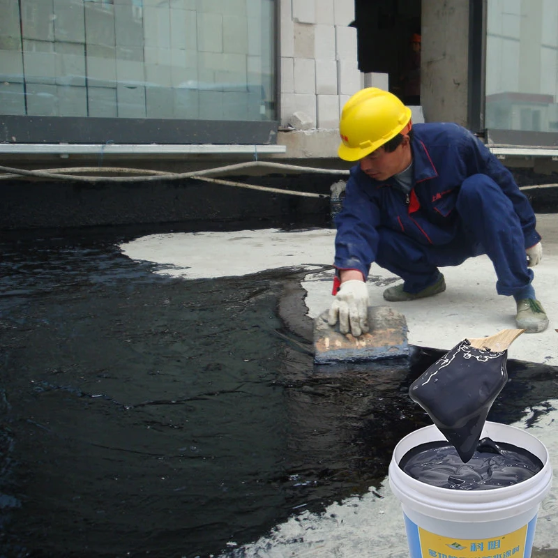 Factory Price High Elastic PU Waterproof Coating Polyurethane Water Based Liquid Rubber Waterproof Coating