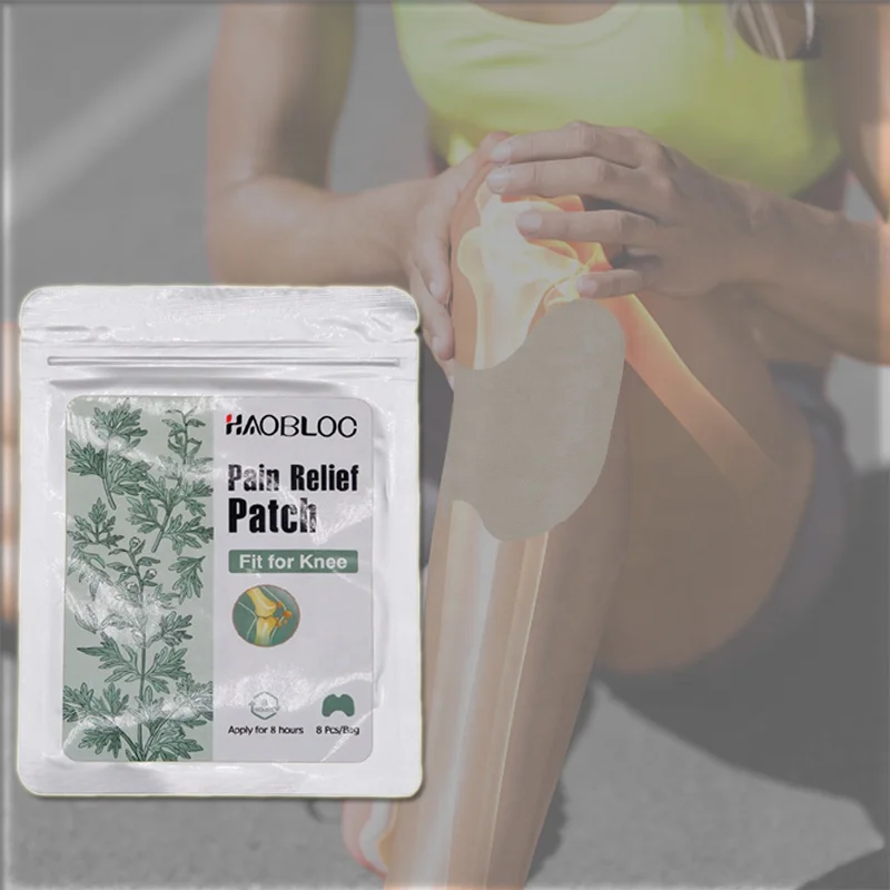 Hot Moxibustion Back Pain Patch /  Medical Knee Pain Plaster