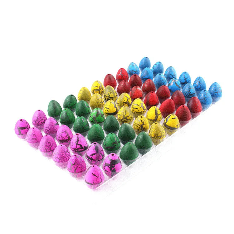 Small Dinosaur Eggs Toy Hatching Growing Dino Dragon for Children Magic Game Birthday Easter Gift