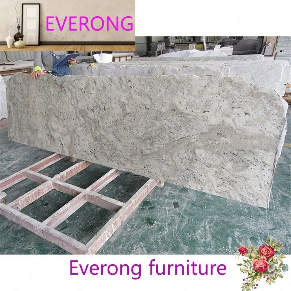Cheap Price New Andromeda White Granite Slab Interior Decoration Polished Tile