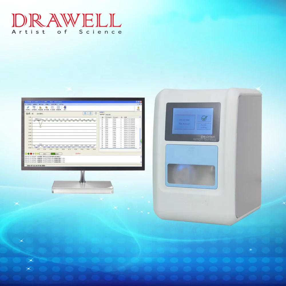  Портативная лабораторная машина для анализа карона Drawell анализатор
