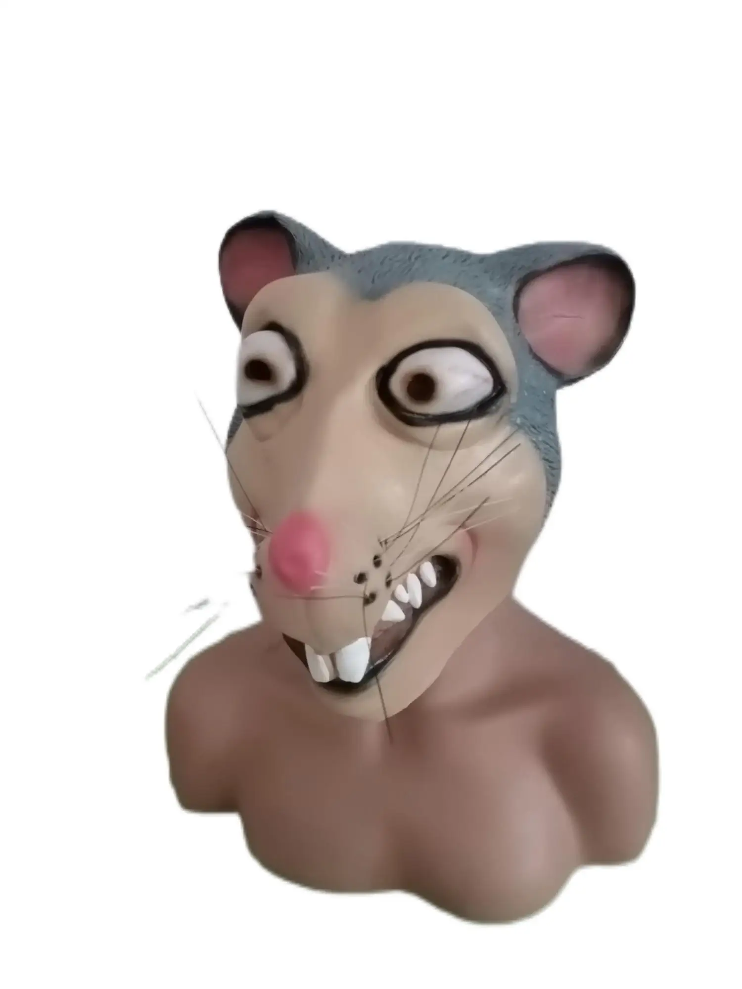 Realistic Latex Mask Full Face Halloween Rubber Animal Head Masks Masquerade Party Adult Cosplay Fancy Costume Props