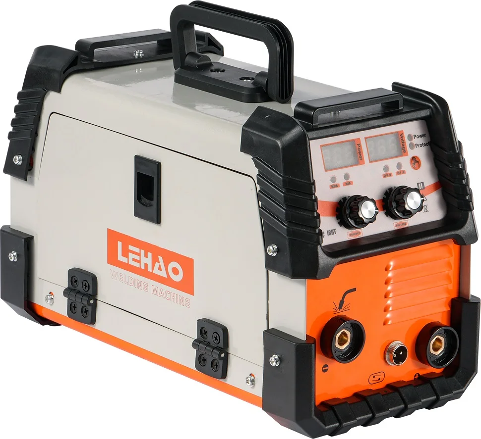 MIG-120A digital control flux core wire gas gasless mig mma welding machine welder inverter welder portable home use
