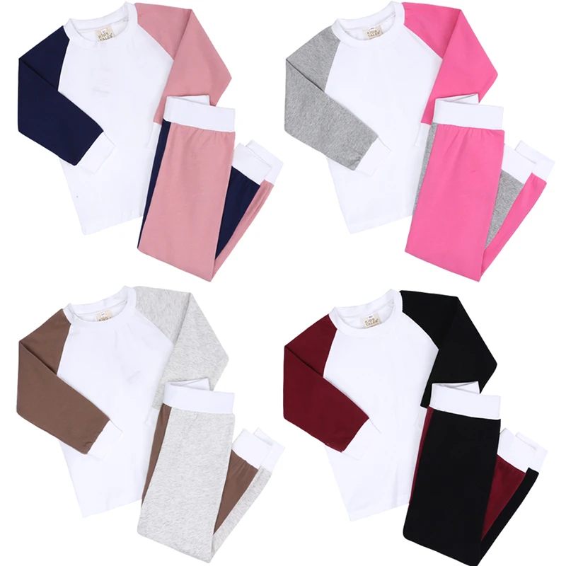 kids tales long sleeve mommy and me sets custom cotton spring fall family matching outfits