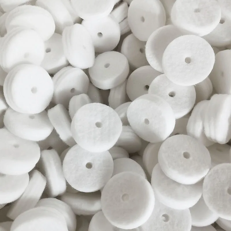 Custom wool felt washer round oil-absorbing wool gasket mechanical seal dust filter felt o-ring gasket