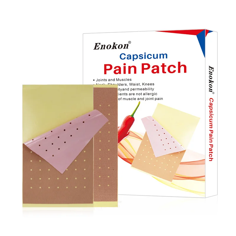 Best selling hot sell products Knee pain relief hot patch capsicum plaster factory