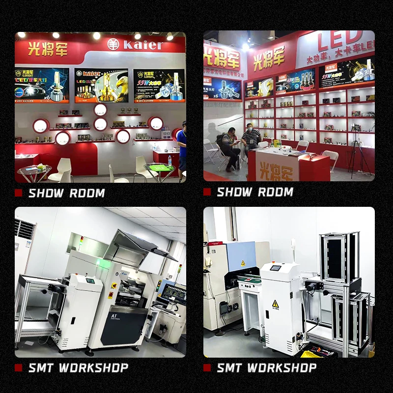 Factory Outlet H1 H3 H4 D2 D4 9005 9006 Car Bulb Turn Signal Tail Light Lamp 36w Led headlights