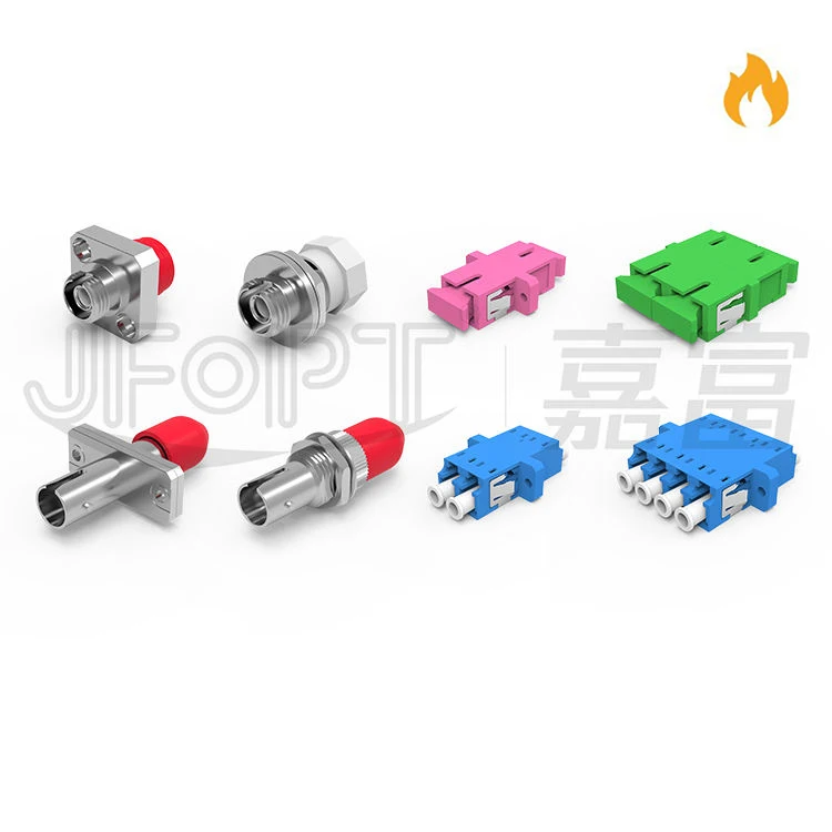 LC SC FC ST Fiber Optical Adapters SM SX duplex Quad female to male MPO MU SMA UPC PC APC Hybrid optical adapters & connectors