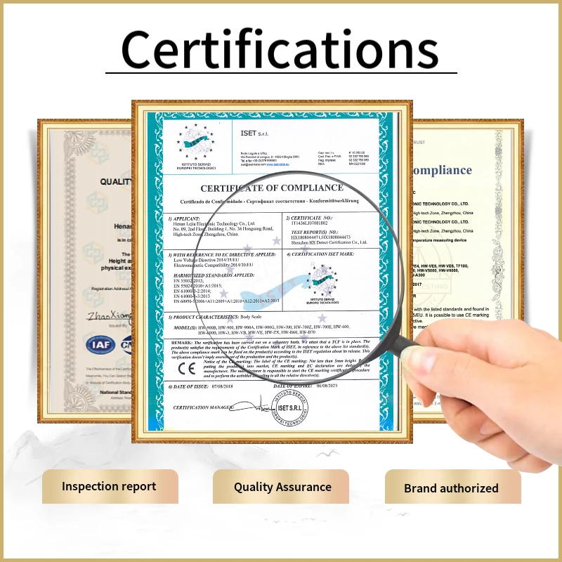 electronic human body height and weight BMI scale with body fat composition analyzer
