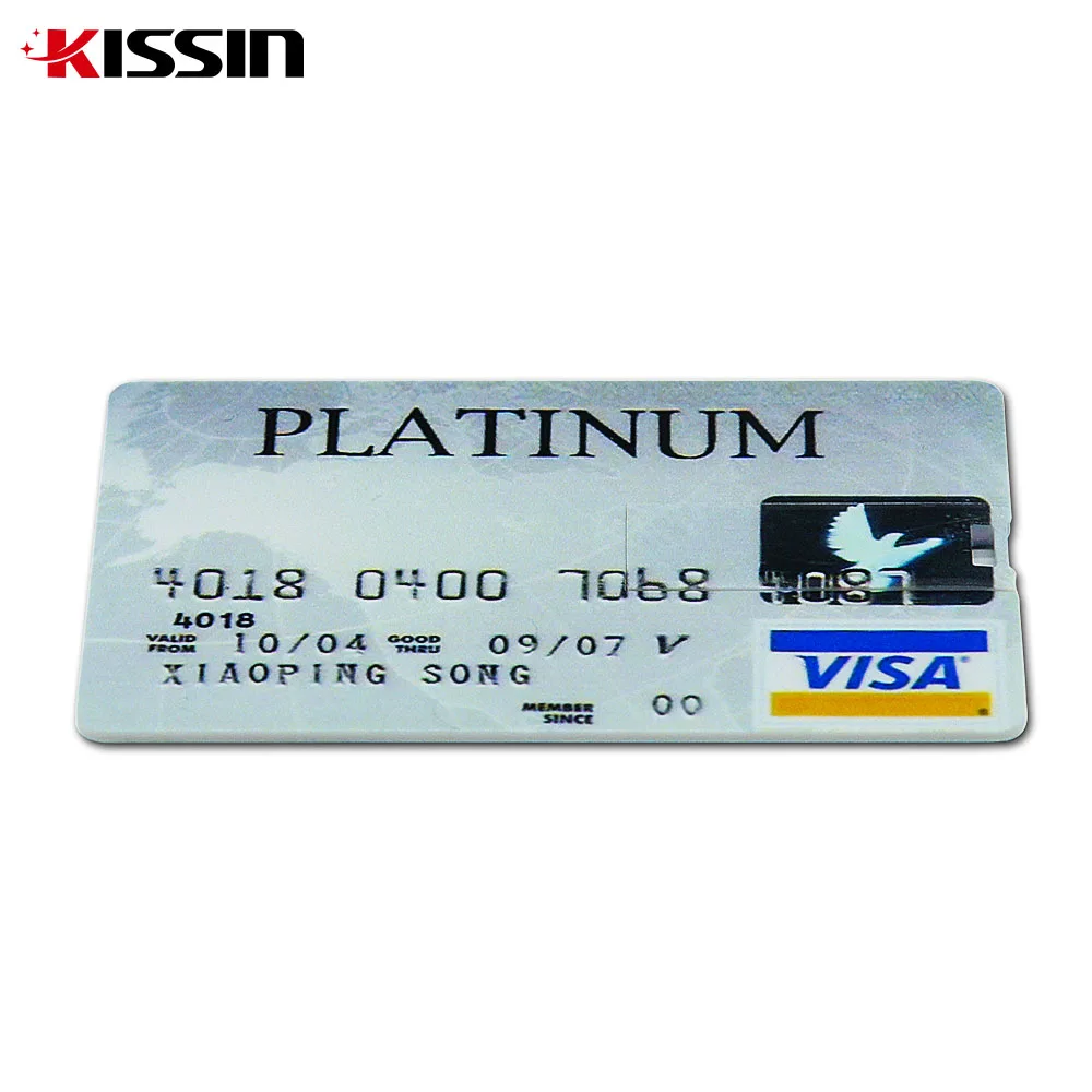Kissin 128MB to 256GB Personalised Customised Printed USB Flash Drive Business Flash Memory Card