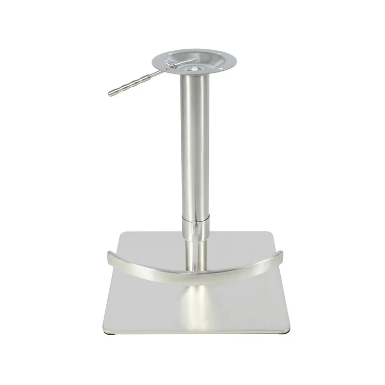 Chair Base Legs Chrome Base Soft Cushion High Bar Stool Chairs Base High Durability Stainless Steel Modern Customizable Support