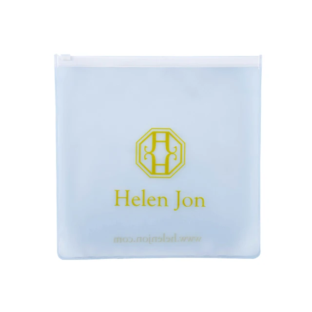 Customized Underwear Frosted Zip Lock Clothing Packaging Plastic Bags With Logo