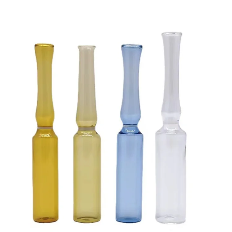 Ampoule Amber clear 1ml 2ml 3ml 5ml 10ml 20ml Glass Bottle High Quality Cosmetic Ampoule with Screen Printing