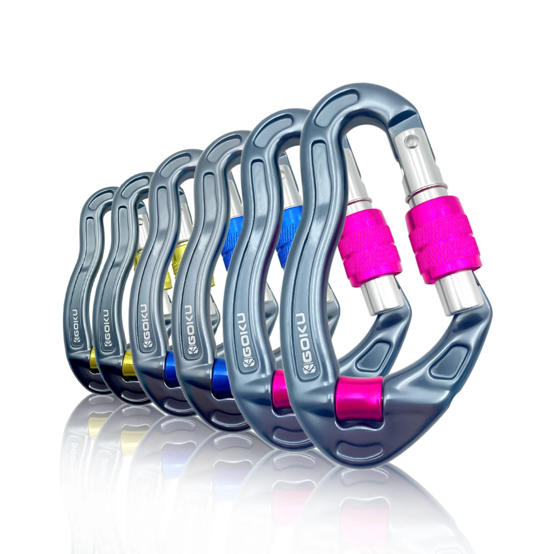 25kn Fire Fighting Rescue Anti Slip Rope Main Lock Carabiner for Wholesale With Ce Certification